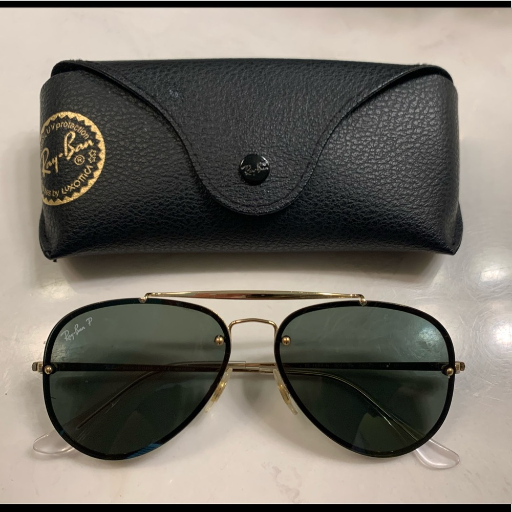 Rayban Blaze aviators polarized